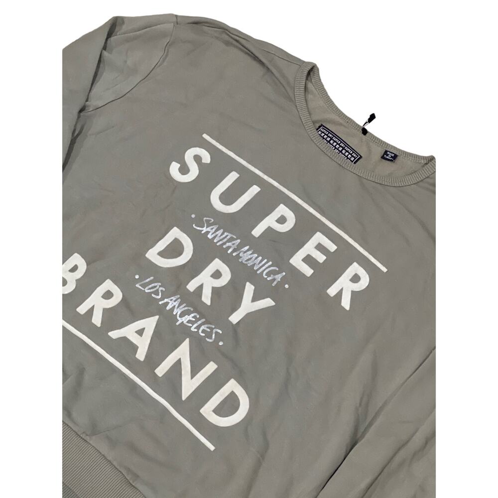 Super Dry Goods, Light Green Sweatshirt, Size Large, 1040R